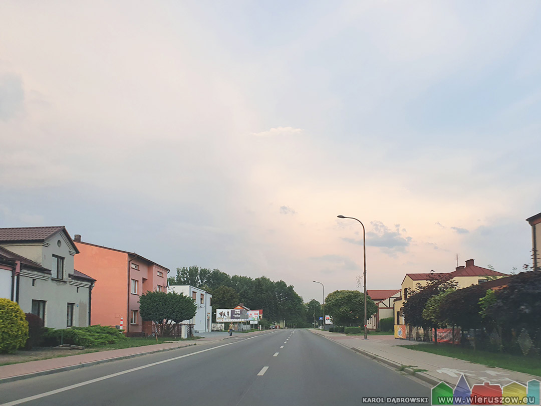 Spokojna ulica Podzamcze